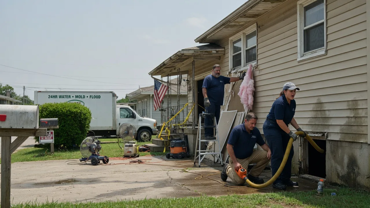 Water Damage Repair in Camp Point, IL near me